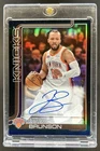 2025-26 Topps Jalen Brunson Real One Auto Autograph Black Rainbow #/10 Knicks