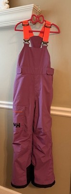 Helly Hansen Summit Bib Pants Kids 10 Primaloft Adjustable Highly Waterproof