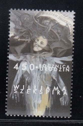 POLAND William Shakespeare MNH stamp