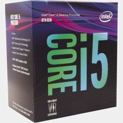 Intel Core i5-8400 Desktop Processor 6Cores up to 4.0GHz LGA 1151 300 Series 65W