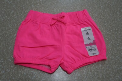 Jumping Beans Pink Bow Shorts 3 Months NWT 
