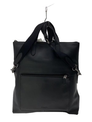 COACH メンズ 72013 牛革 オールレザー 2WAY トートバッグ 黒｜メンズ