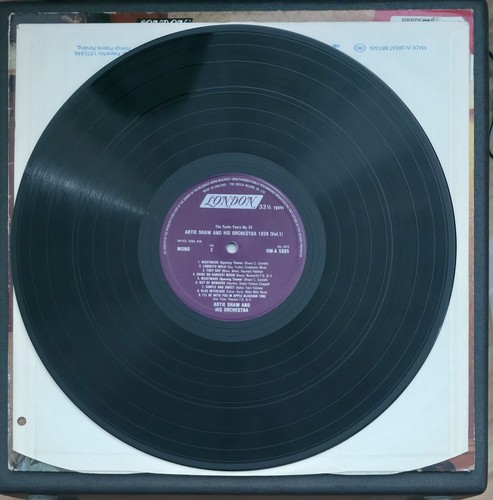 Artie Shaw & His Orchestra 1938 Vol 1 - LP - 1979 - London- HM-A 5065 - VG/VG - Picture 4 of 4