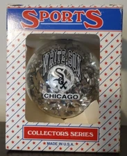 MLB Chicago White Sox Tinsel Topperscot Sports Collectors Series Ornament NIB