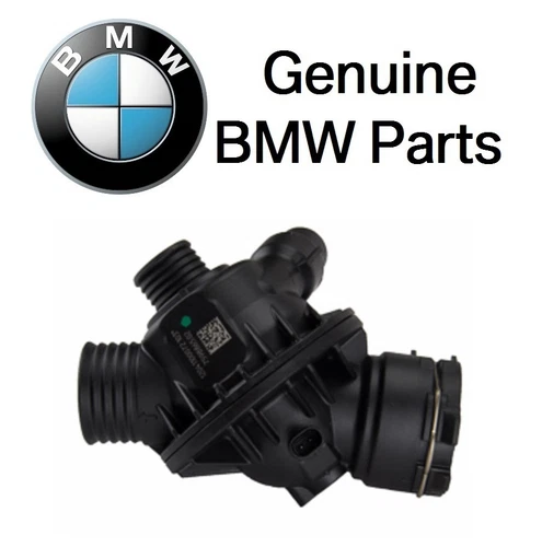 For BMW F15 F16 F22 F23 F30 F32 F33 F36 Thermostat w/ Housing Genuine
