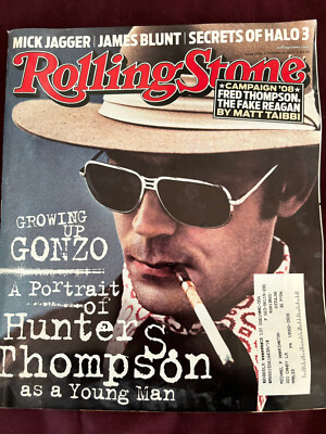 Rolling Stone (Dec 07)- Hunter S Thompson, Mick Jagger,James Blunt, Led Zeppelin