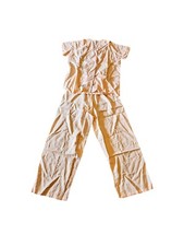Vintage Tommies For The Petite Figure Pajamas Set Pastel Pink Hand Embroidered