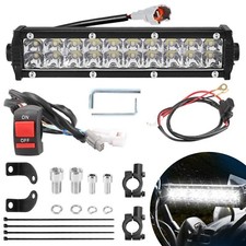 Motorcycle LED Light Bar ON-Off Switch Headlight kit for CRF110 CRF250F KLX...