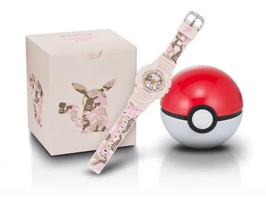 Casio Baby-G Pokemon PIKACHU 25th Anniversary Limited Ed Watch BA