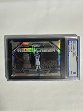 Stephen Curry - 2022-23 Panini Prizm Silver Widescreen - Graded ISA 9 MT