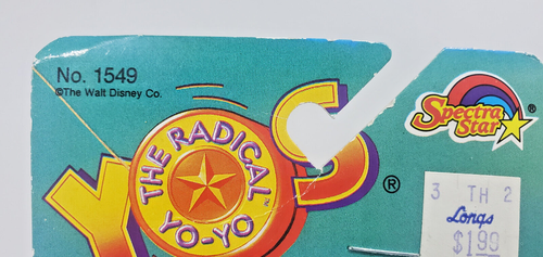 NEW Vintage Little Mermaid Yo-yo Spectra Star The Radical Yo-yo 1991 Flounder - Picture 12 of 17