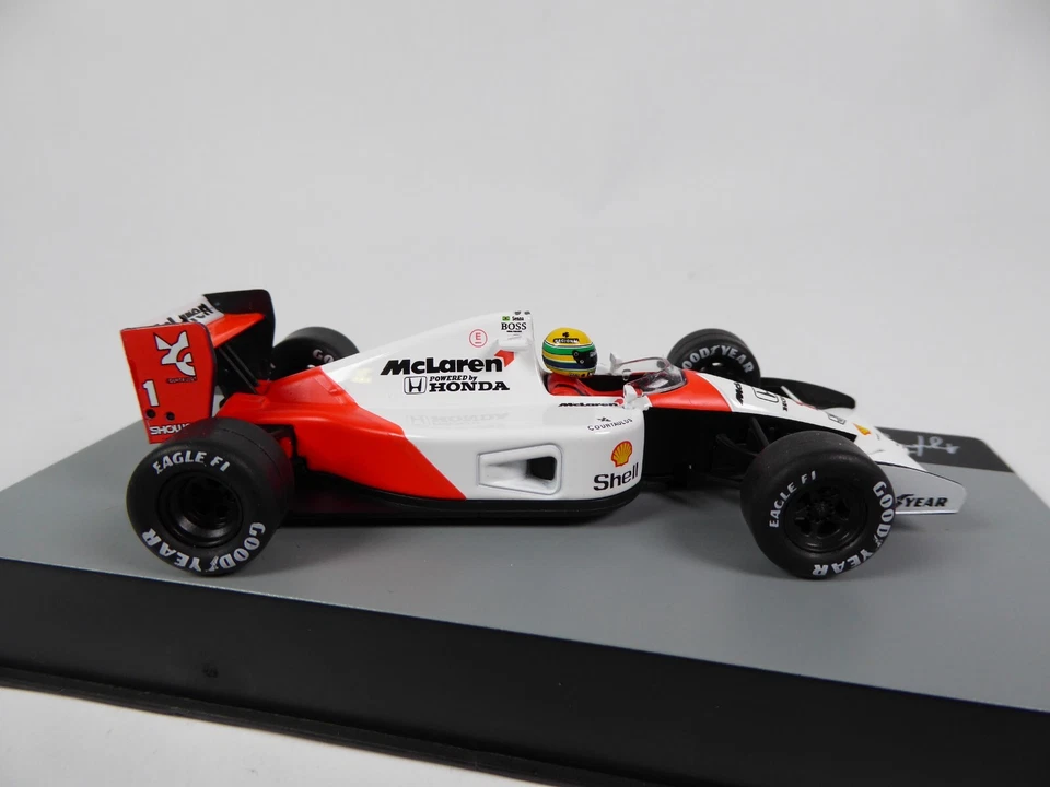 Formule 1 McLaren MP4/6 #1 Ayrton Senna Germany GP 1991 - 1/43 Voiture F1 714 - Photo 4/4