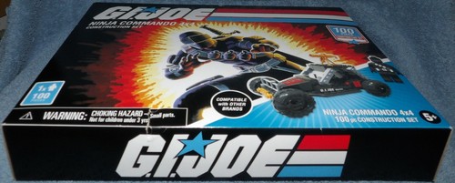 JUEGO DE CONSTRUCCIÓN GI JOE NINJA COMMANDO 4X4 100 PIEZAS - Imagen 6 de 7