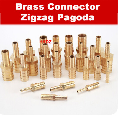 Messing Gewindefittings Zigzag Pagode Fittinge Reduziert Reduzierstück Stecker