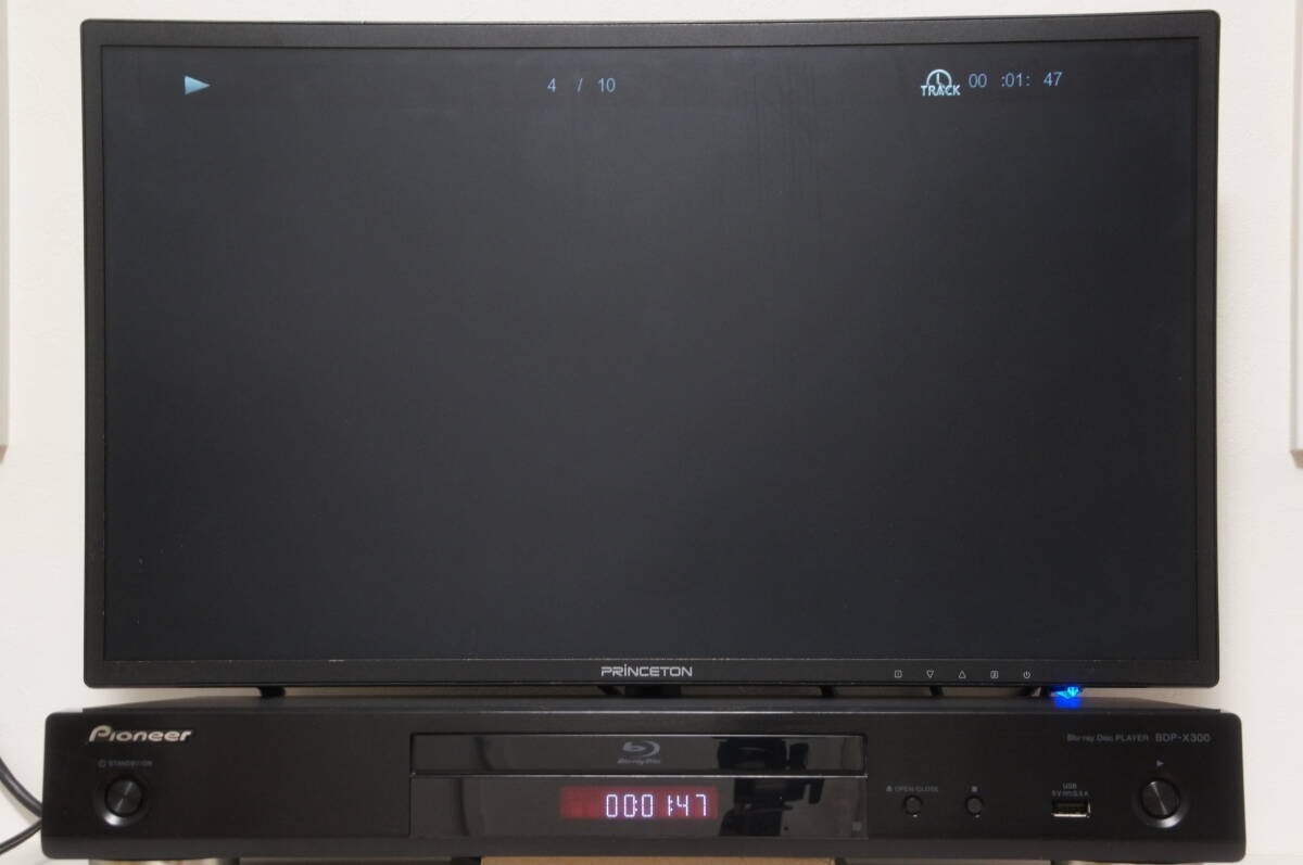 Pioneer BDP-X300 BD/DVD Player High sound and image quality