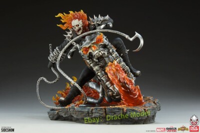 Sideshow x PCS 909385 Marvel Ghost Rider 1/6 Sammlerstatuette Figur-Modell
