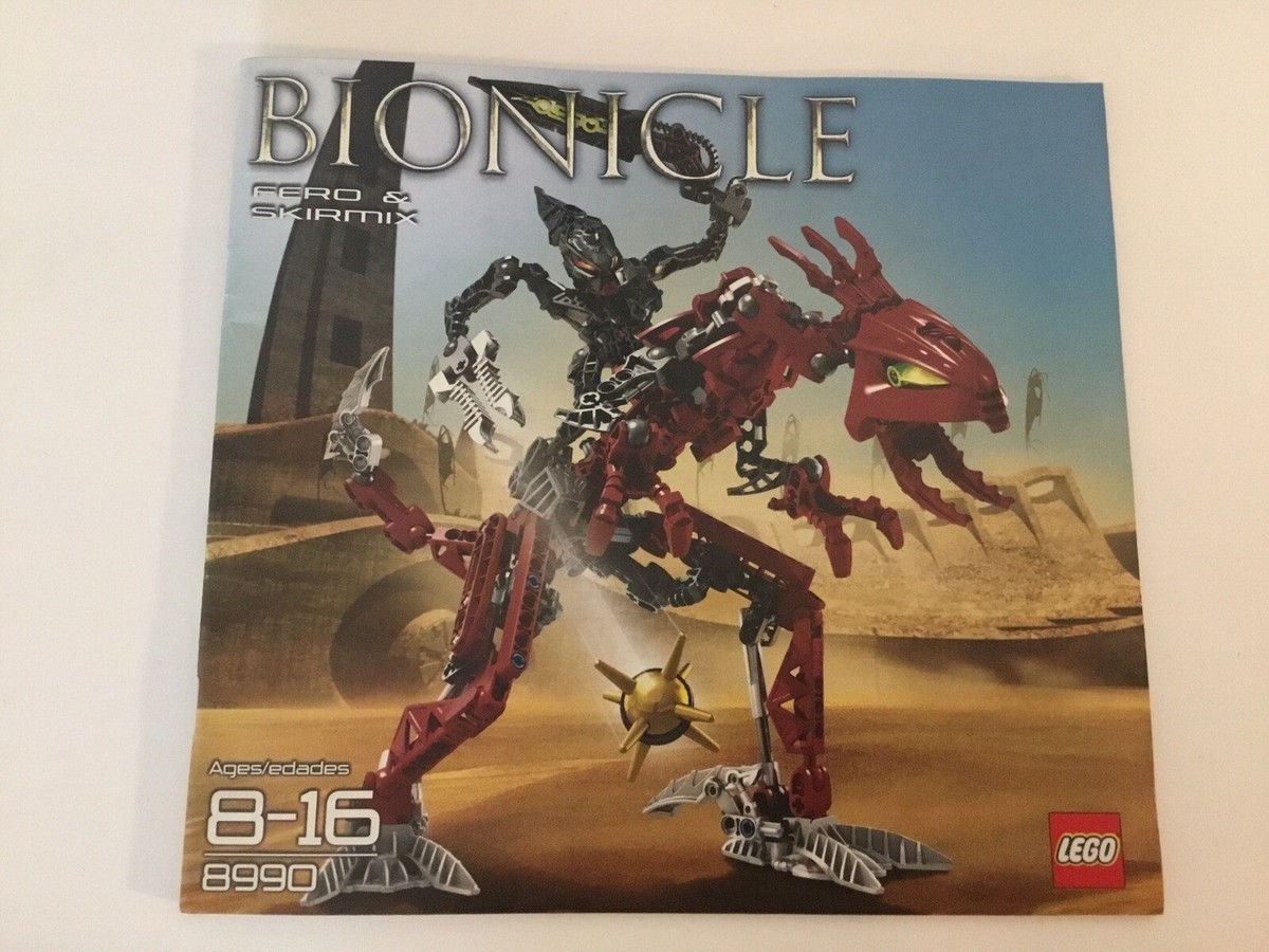 Lego Bionicle: Fero and Skirmix - 8990 - Complete w/ Instructions