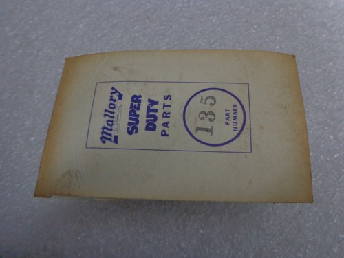 Mallory #115 Performance Ignition Points Set Packard Nash V8 1955-1956 NOS - Picture 2 of 3