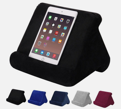 US New IPad Laptop Holder Tablet Multi-Angle Soft Pillow Lap Stand Phone Cushion