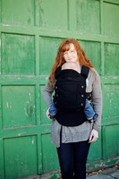 Moby Aria Baby Carrier - Black With Three Carrying Positions Moby Aria Baby Carrier - Black With Three Carrying Positions