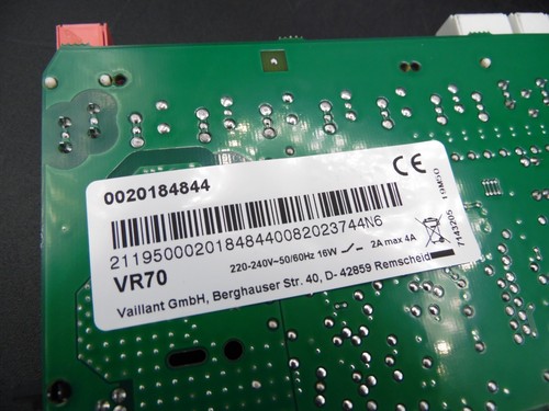Vaillant VR70 Verdrahtungszentrale Teil N * 0020184844 (NUR PCB) - Bild 3 von 3