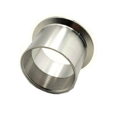 2'' DN50 Sanitary Female Threaded Ferrule Pipe Fittings Tri Clamp Type SS304