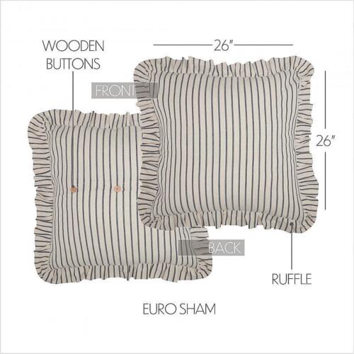 KAILA QUILT SET/ACCESSORIES. CHOOSE SIZE & ACCESSORIES. VHC BRANDS - Picture 37 of 56