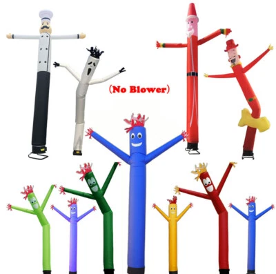 3/6M Inflatable Advertising Air Puppet Tube Man Sky Wavy Wind Dancer (No Blower) - Bild 1 von 4