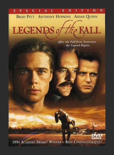 Legends of the Fall DVD 1994 Special Edition Brad Pitt, Anthony Hopkins FILM