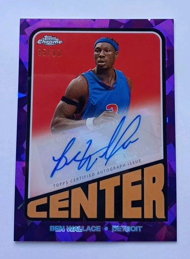 Las mejores ofertas en Ben Wallace Baloncesto Tarjetas de