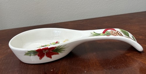 Maxcera Tree And Bough Christmas Spoon Rest Large 10.5” NEW - Picture 4 of 8