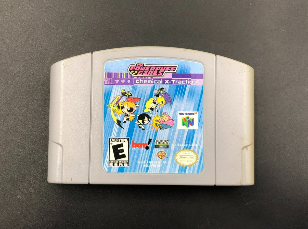 The Powerpuff Girls: Chemical X-Traction (Nintendo 64, N64) Cartridge Only