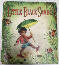 Vintage 1950-60 Little Black Sambo Whitman Tell-a-Tale Books USA