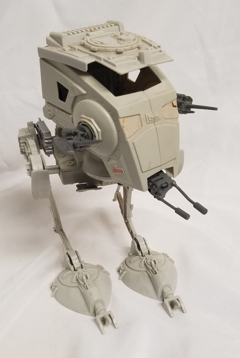 Vintage 1982 Star Wars AT-ST Scout Walker Vehicle Legs Work Vintage 1982 Star Wars AT-ST Scout Walker Vehicle Legs Work