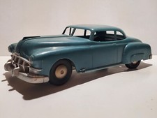 Vintage Marx 1949 1950 Buick Sedan Plastic Tin Friction Car Toy Blue