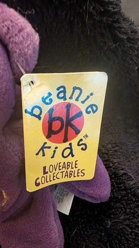Skansen Retired Beanie Kids, KING AND QUEEN, Bears in good Cond, Tags - Picture 3 of 9