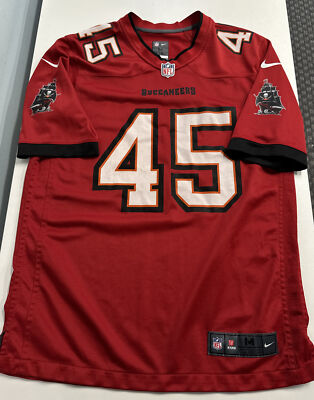 Nike On Field NFL Jersey Tampa Bay Buccaneers Devin White #45 preowned Medium