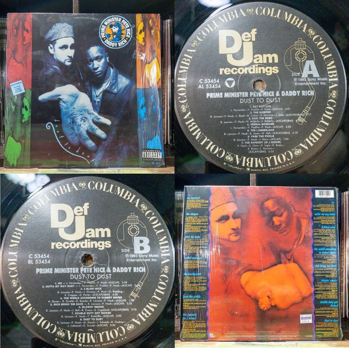 Prime Minister Pete Nice & Daddy Rich / Dust To Dust 12
