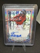 2024 Bowman Sterling Refractor Auto Welbyn Francisca /150 #PA-WF