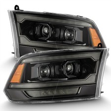 Alpharex Alpha-black Pro G2 Projector Headlights For 2009-2018 Dodge Ram 1500