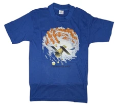 Vintage Deadstock Astronaut Space NASA Single Stitch Tee T-shirt T Shirt Small