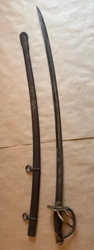 U.S. Civil War Cavalry Mansfield & Lamb Sword G.E.W.