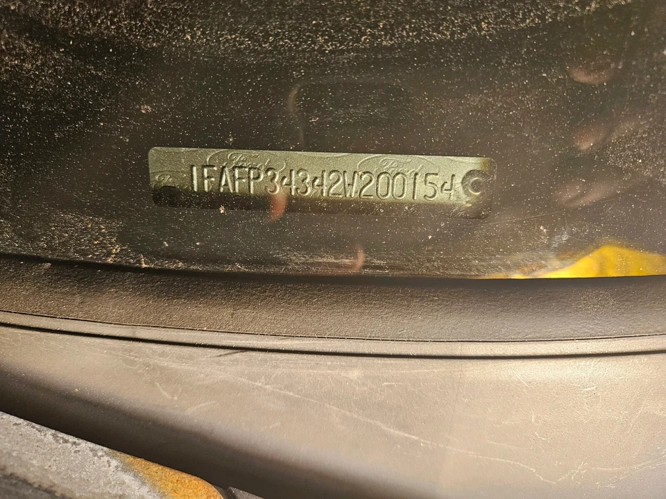 2002 FORD FOCUS SE СЕДАН ЗАДНИЙ ЛЕВЫЙ СТЕКЛОПОДЪЕМНИК РЕГУЛЯТОР С ДВИГАТЕЛЕМ - Изображение 4 из 4