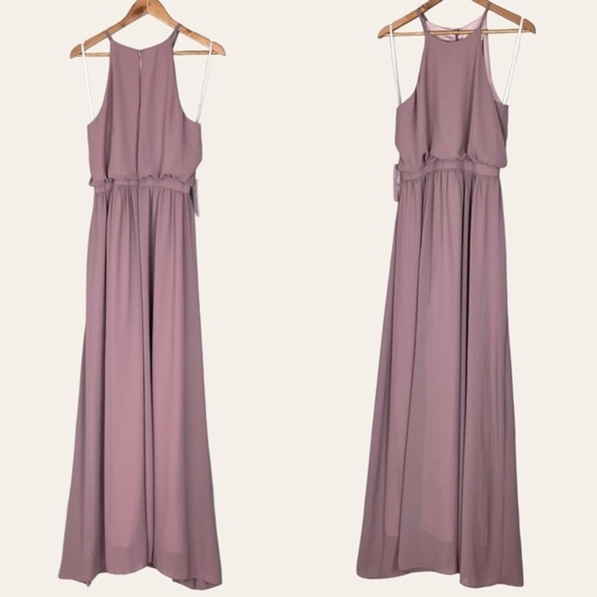 BHLDN Anthropologie Cayenne Bridesmaid Dress NWT Blouson Chiffon