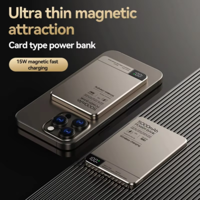 Xiaomi Ultra Slim Magnetic Power Bank 5000mAh | eBay