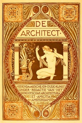 De Architect Vintage Poster - 1911 Art Print  ️ 24x36  Premium Matte Paper