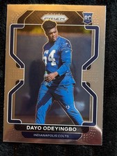2021 Panini Prizm Rookie Card #387 Dayo Odeyingbo Indianapolis Colts NFL. rookie card picture