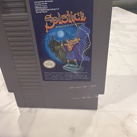 Solstice: The Quest for The Staff of Demnos (Nintendo NES 1990) Pulito