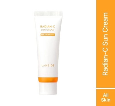 LANEIGE Radian-C SunCream LSF 50+ | Breitspektrum UV PA++++ | 50ml a443