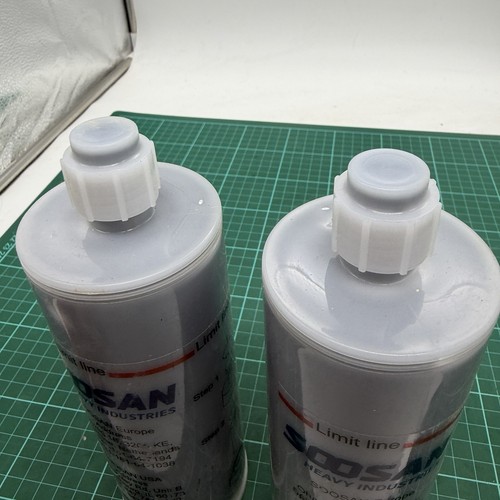 Q15003 Soosan 6pcs Tool Grease 400cc Cartridge Hydraulic Rock Breaker Hammer NOS - Foto 9 di 9
